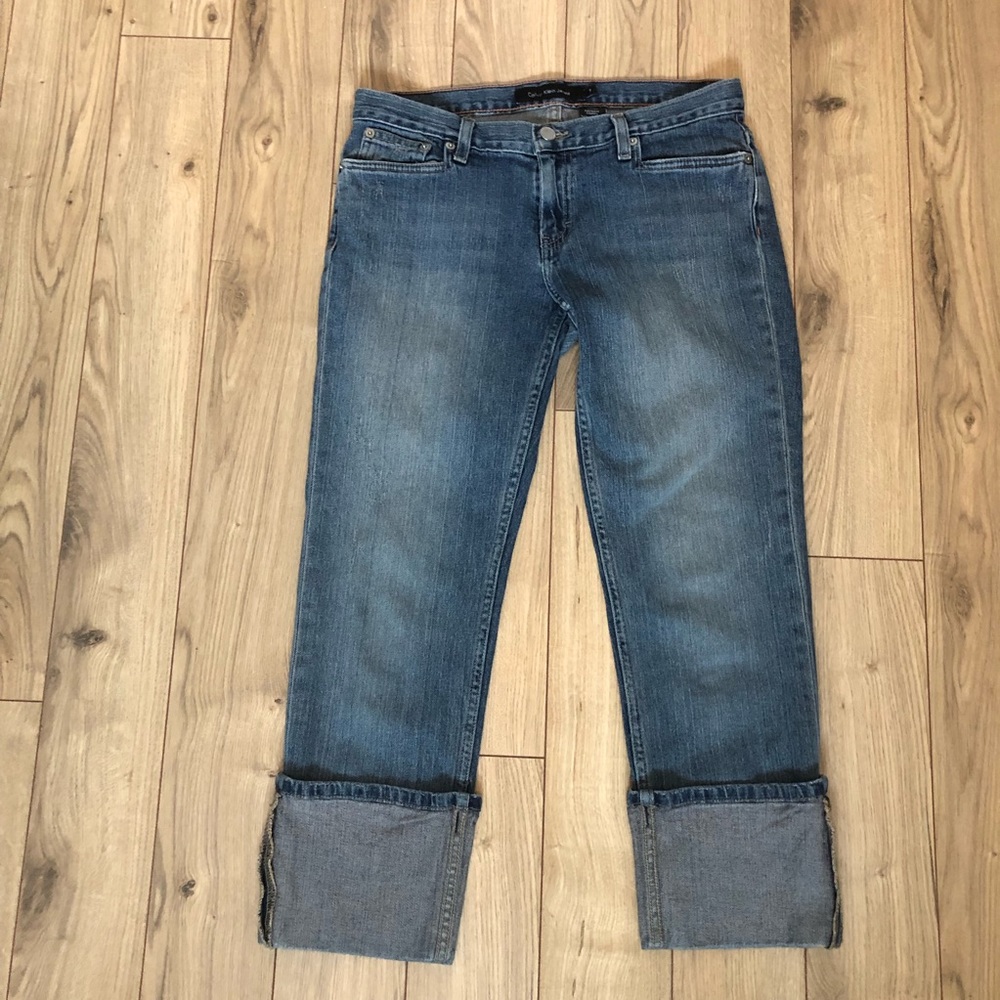 Women’s Calvin Klein Distressed Cuffed crop medium vintage size 7